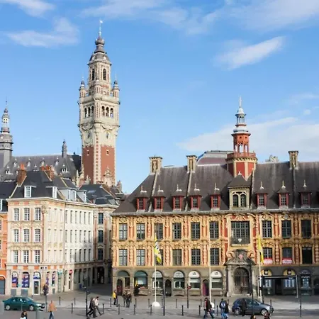 Apartment Bright For 2 : City-center Lille